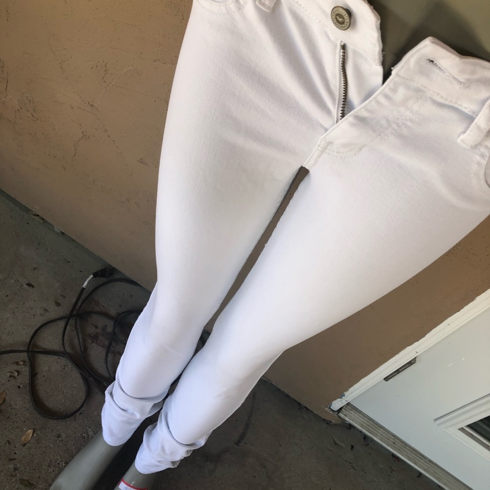 White jeans